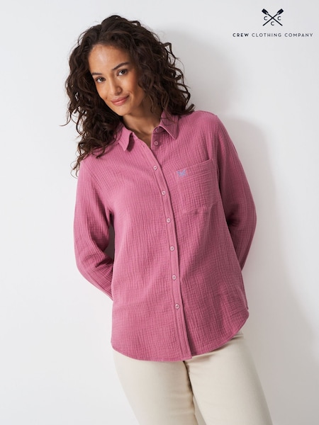 Crew Clothing Pink Harlie Shirt (W90090) | €65