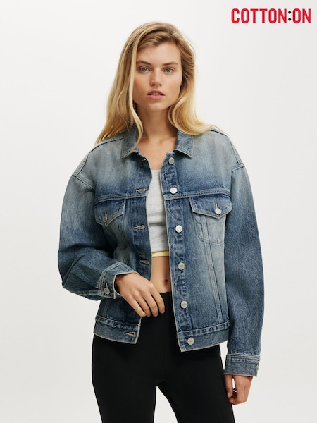 Cotton On Light Blue Original Denim Jacket (W90126) | €63