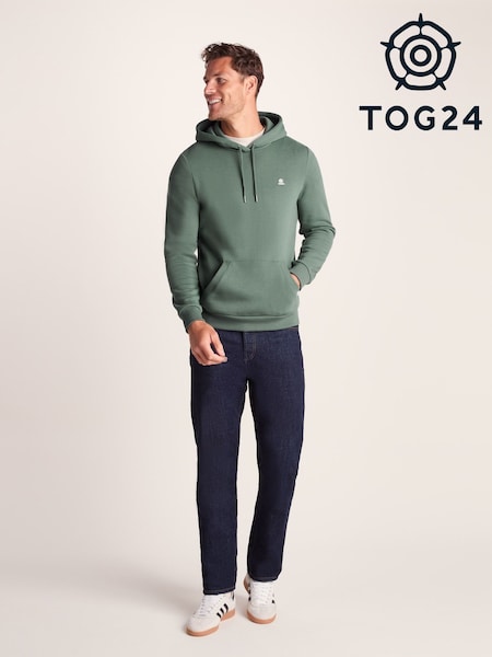Tog 24 Green Mens Akerman Overhead Hoodie (W90138) | €50
