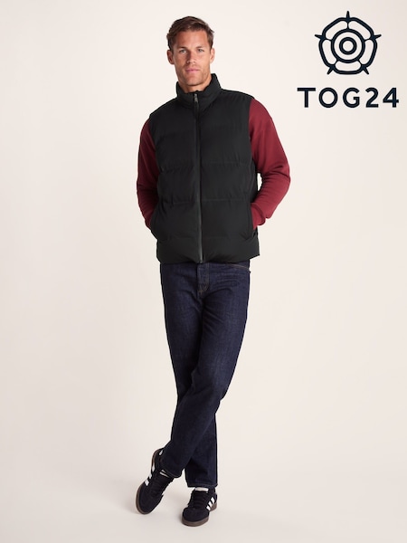 Tog 24 Black Mens Arton Waterproof Gilet (W90140) | R$ 740
