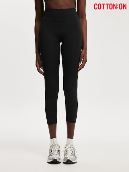 Cotton On Black Bondi Everyday Crop Leggings (W90162) | €32