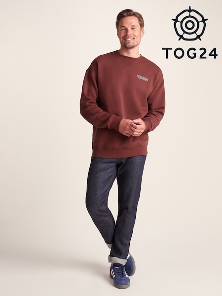 Tog 24 Brown Lytham Mens Jumper (W90199) | €57