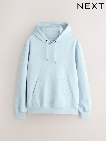 أزرق فاتح بخيوط شاحبة - تلبيس قياسي - Heavyweight Cotton Rich Jersey Hoodie (W90237) | ‏173 ر.س.‏