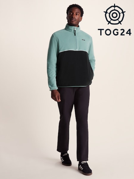 Tog 24 Green Mens Kirton Zip Neck Fleece (W90244) | €52