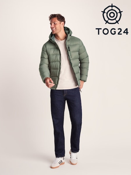 Tog 24 Green Mens Maloney Padded Jacket (W90245) | €106