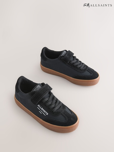 smALLSAINTS Black Ripstop Gum Sole Trainers (W90249) | LEI 298 - LEI 313