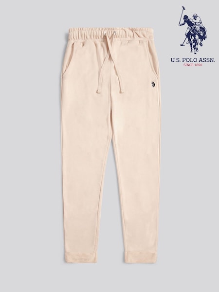 U.S. Polo Assn. Grey Womens Double Horsemen Roll Cuff Joggers (W90276) | €63