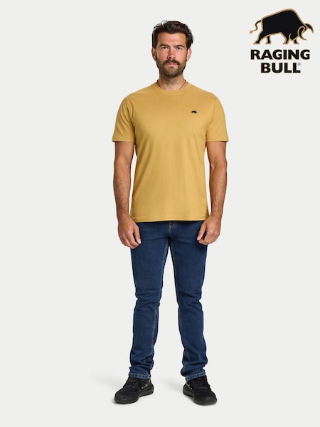 Raging Bull Yellow Classic T-Shirt (W90289) | €35 - €37