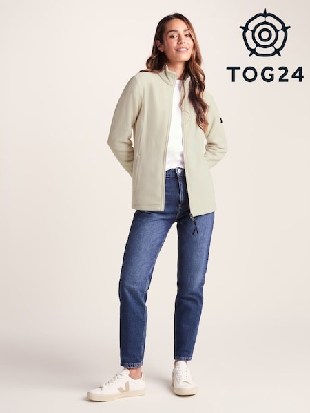 Tog 24 Cream Womens Revive Fleece Jacket (W90330) | €42