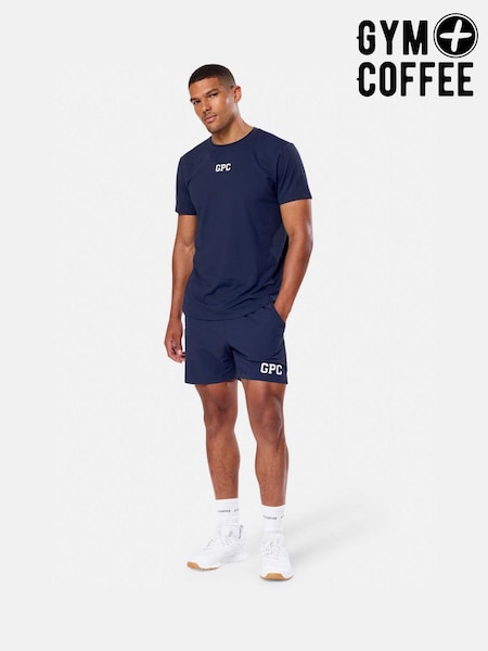 Gym + Coffee Blue Game Changer Train Shorts (W90392) | €53