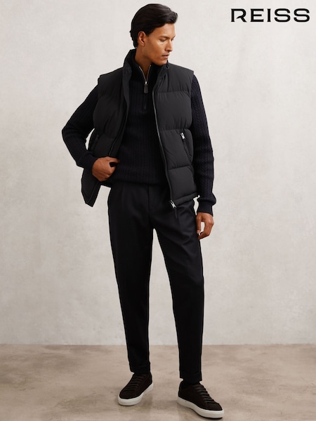 Reiss Navy Saturn Gilet (W90601) | €362