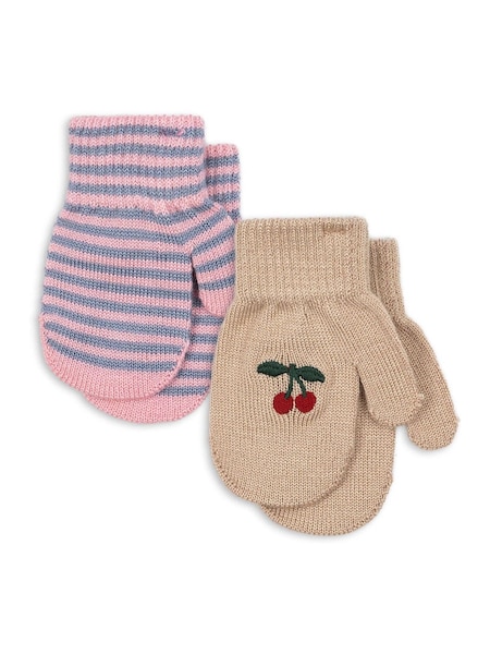 Konges Sløjd Cream 2 Pack Filla Mittens (W90638) | €25