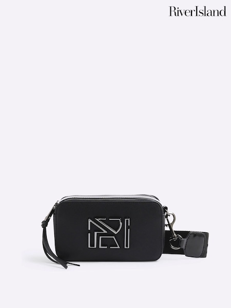 River Island Black Cross-Body Camera Bag (W90662) | €40