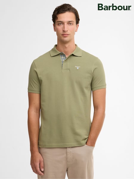 Barbour® Green Classic Polo Shirt (W91018) | $145