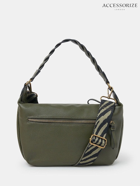 Accessorize Green Multi Strap Cross-Body Bag (W91386) | €40