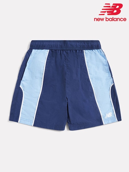 New Balance Blue Kids Varsity Woven Shorts (W91497) | €63 - €77