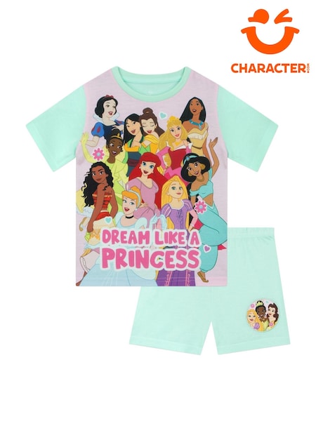 Character Green Ariel Moana Rapunzel Disney Princess Short Pyjamas (W91555) | AZN 45