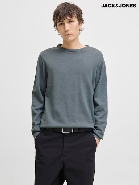 JACK & JONES Long Sleeve Crew Neck Knitted Jumper (W91559) | 186 LEI