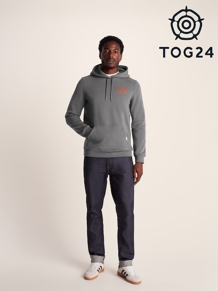 Tog 24 Grey Mens Whalley Hoodie (W91798) | €53