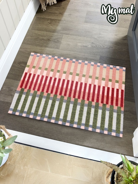 My Mat Colour Block Weave Mat
