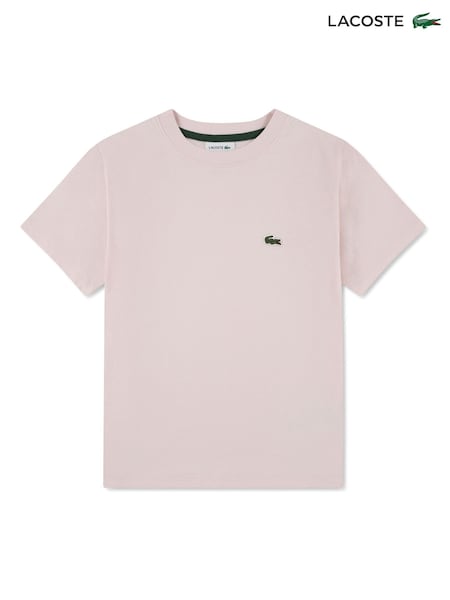 Lacoste Pink Core Logo T-Shirt (W92192) | €40 - €46