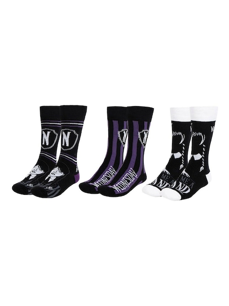 Peers Hardy Wednesday Black Socks 3 Pack (W92417) | €25