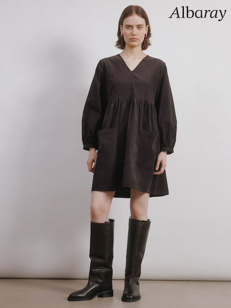 Albaray Short Cord Pocket Dress (W92487) | €105