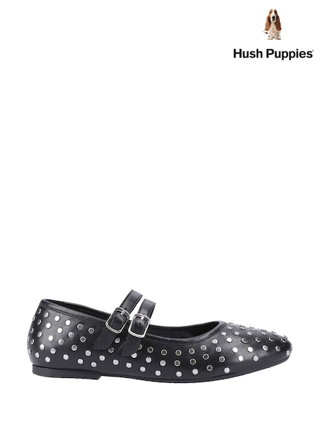 Hush Puppies Black Nixie Mary Jane Stud (W92567) | €89