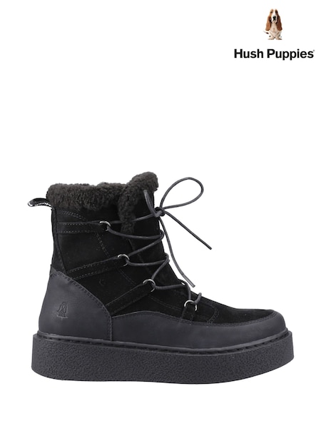 Hush Puppies Bronte Ski Black Boots (W92593) | €133