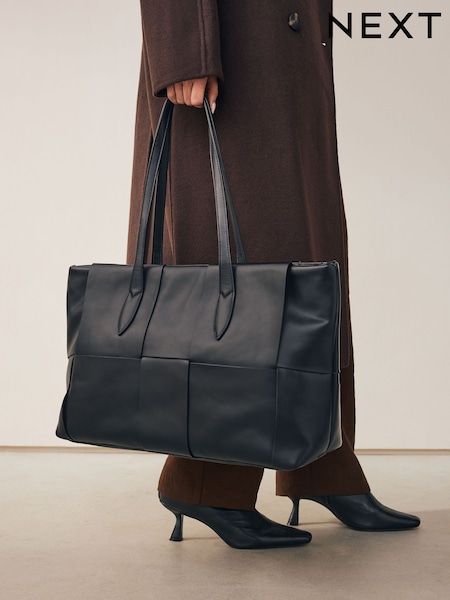 Black Weave Shoulder Bag (W92732) | €44