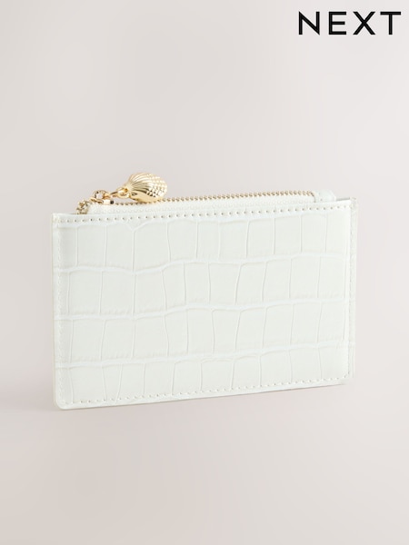 عاجي - Shell Charm Cardholder (W92810) | ‏42 د.إ.‏