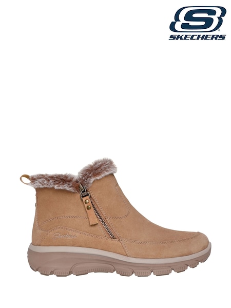 Skechers Brown Easy Going Cool Zip Boots (W92928) | €104