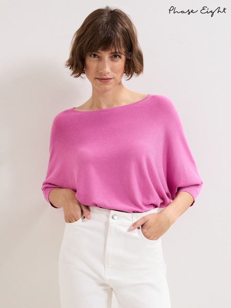 Phase Eight Pink Cristine Knit Jumper (W93102) | €62