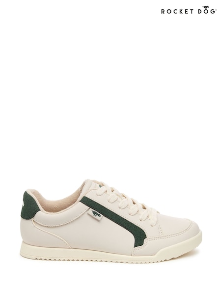 Rocket Dog Bolt Vulc Pu White Trainers (W93117) | €74