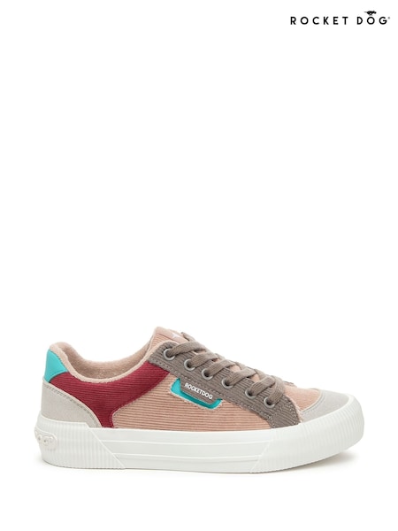 Rocket Dog Pink Cheery Corduroy Trainers (W93120) | €71