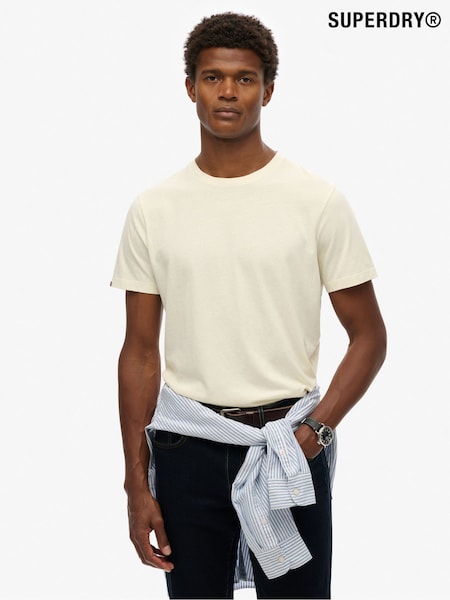 Superdry Cream Classic Essential T-Shirt (W93255) | €25