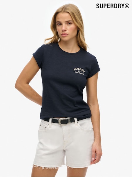 Superdry Athletic Essential Slub T-Shirt (W93257) | R$ 195
