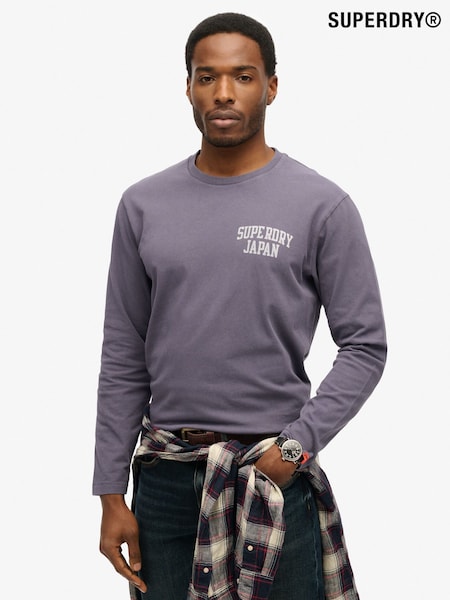 Superdry Athletic Essentials Long Sleeve Top (W93260) | 223 LEI