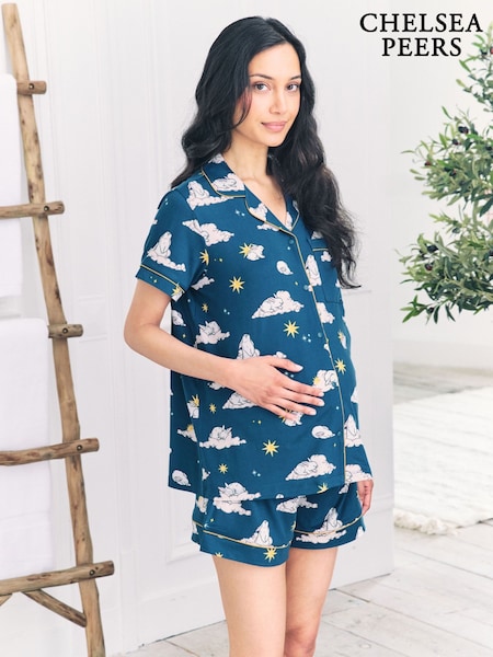 Chelsea Peers Maternity Celestial Bunny Print Short Pyjamas Set (W93432) | 50 €