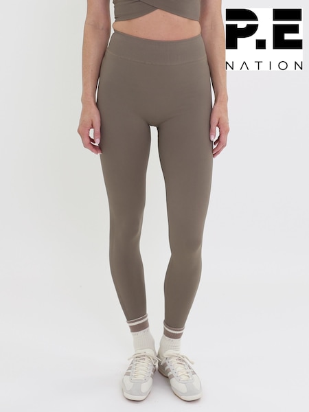 P.E Nation Brown Restore Seamless Leggings (W93472) | €66