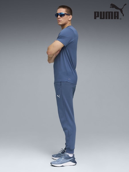Puma Blue Mens TAD Essentials Solid Cat Print T-Shirt (W94133) | R$ 180