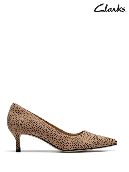 Clarks Animal Zarey Court Shoes (W94303) | €77