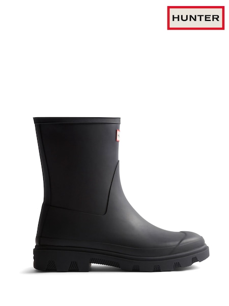 Black - Hunter Unisex Downpour Short Boots
