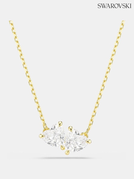 Swarovski Gold Tone Mixed Cut Mesmera Pendant Necklace (W94775) | 140 €