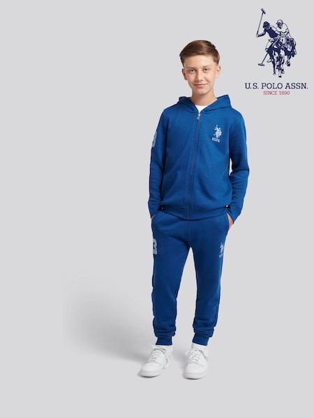 U.S. Polo Assn. Boys Player 3 Zip Hoodie and Joggers Set (W94977) | ‏466 د.إ.‏ - ‏ 559‏ د.إ.