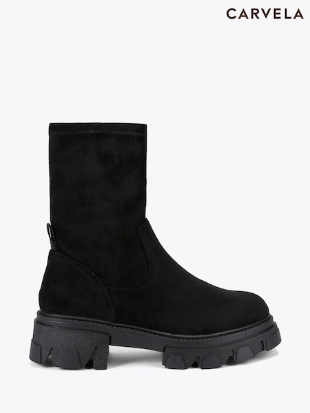 črna - Carvela Explorer Sock Boots (W95050) | € 130