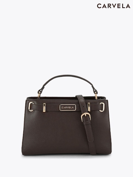 Carvela Violet Belted Brown Midi Bag (W95060) | €101
