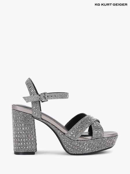 KG Kurt Geiger Fleur Platform Sandals (W95069) | OMR83