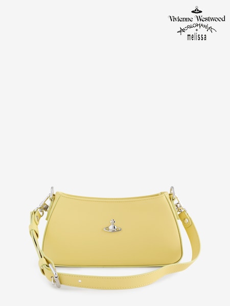 Vivienne Westwood Yellow Tasha Shoulder Phone Bag (W95293) | $722