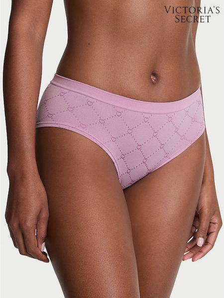 Victoria's Secret Bikini Purple Hipster Quilted Heart Knickers (W96173) | €11.50